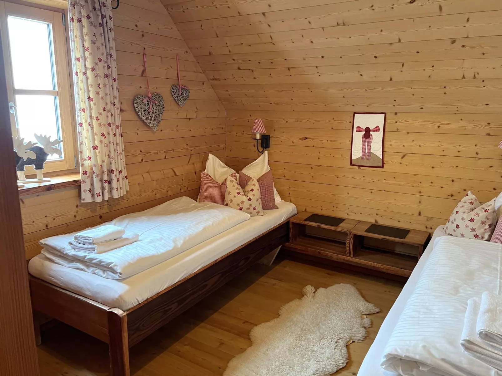 St martin chalets-Inside