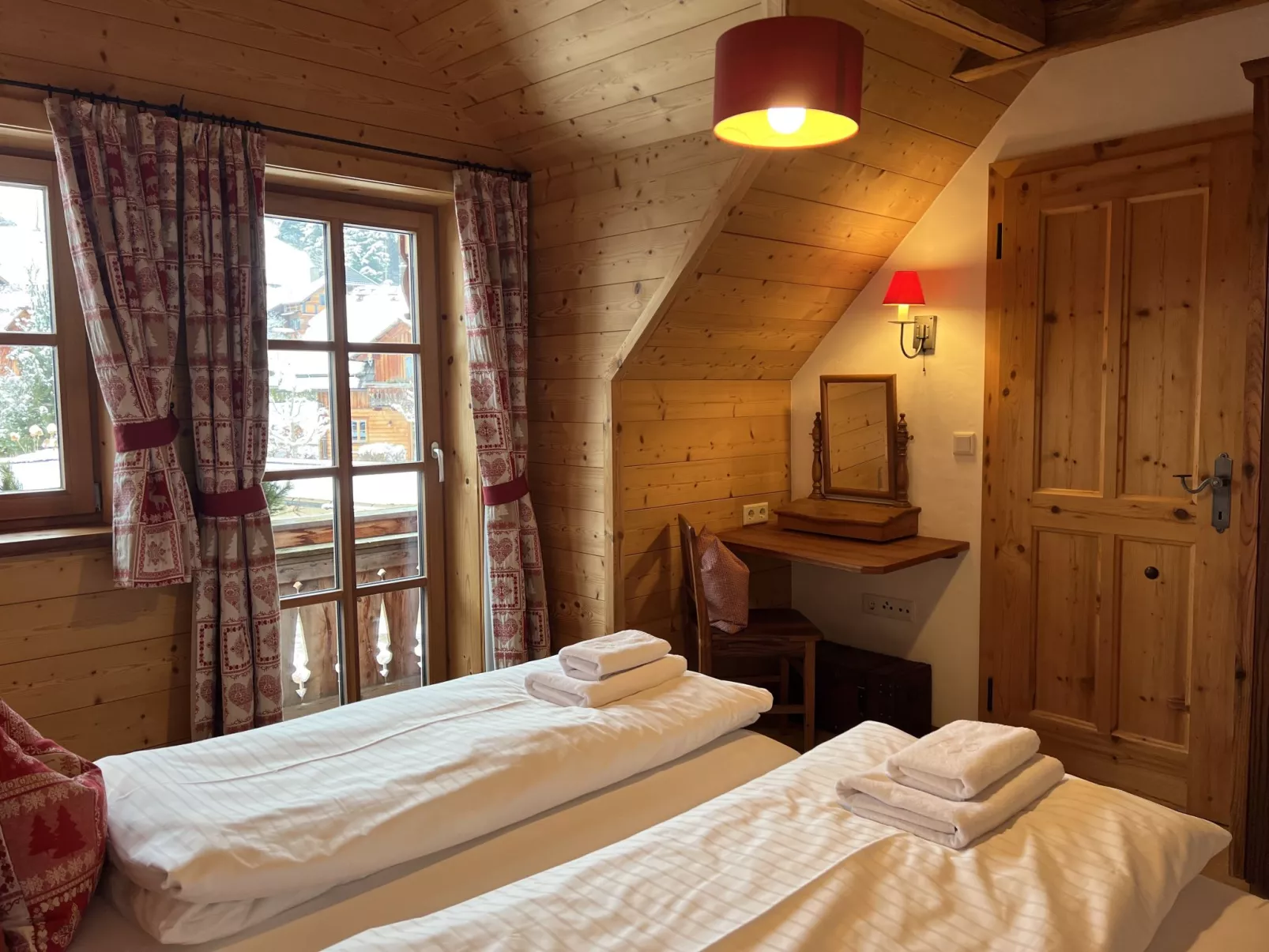 St martin chalets-Inside