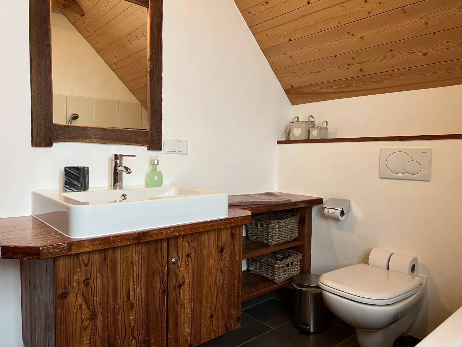 St martin chalets-Inside