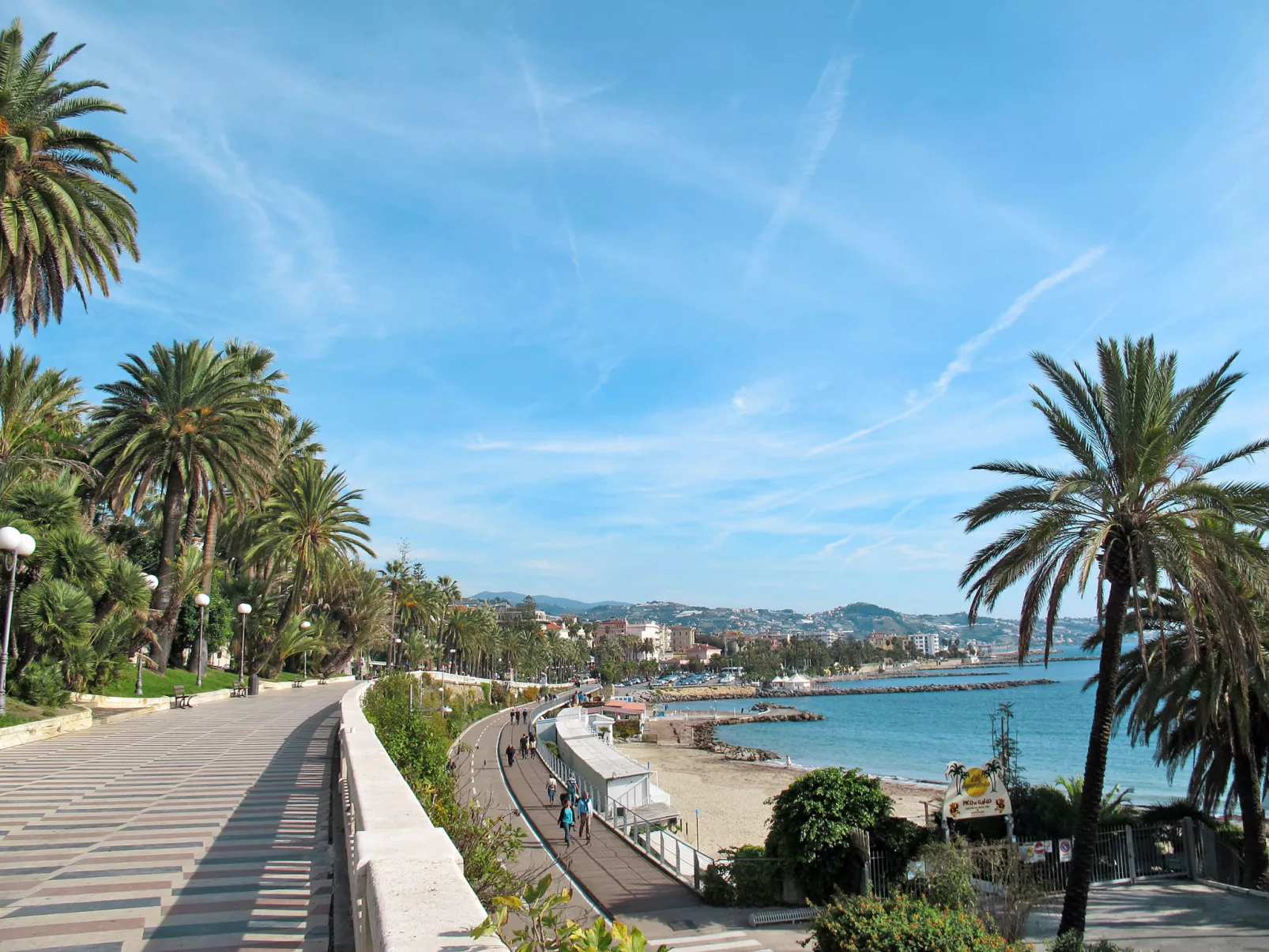 Terrazza vista Sanremo-Area