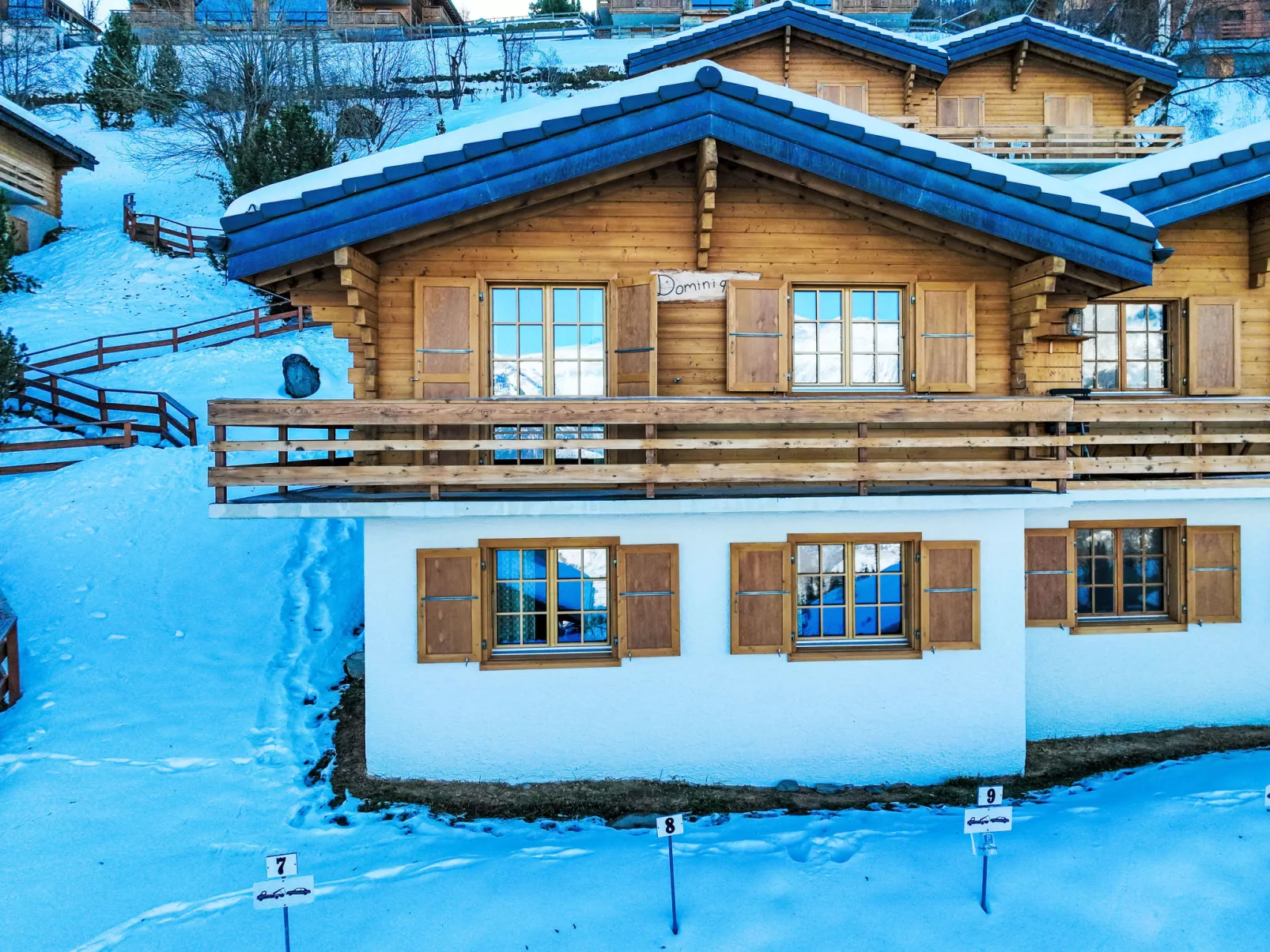 Chalet Dominique-Draußen