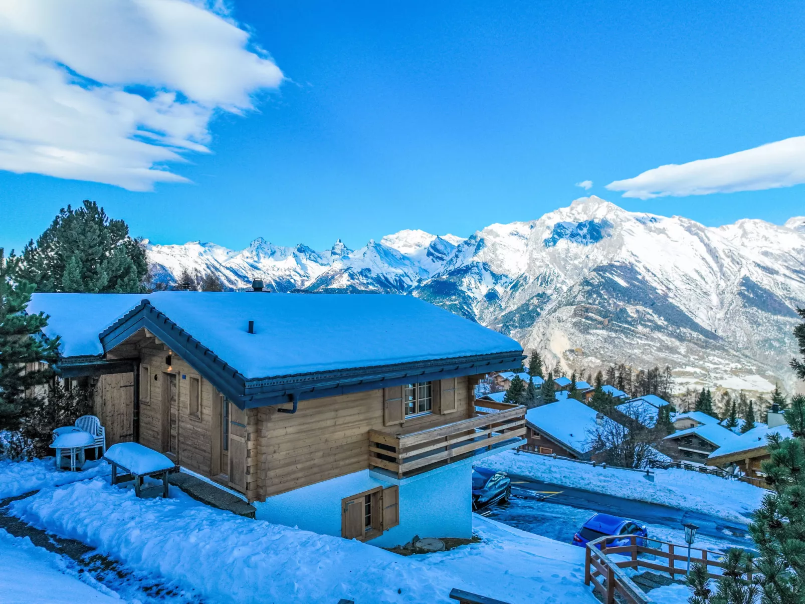 Chalet Dominique-Draußen