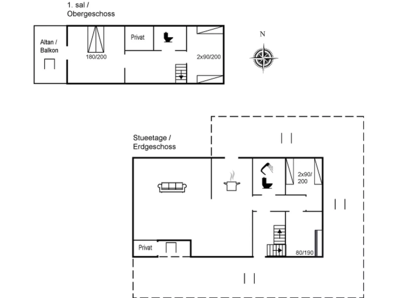 "Kersta" - 3.3km from the sea-Inside
