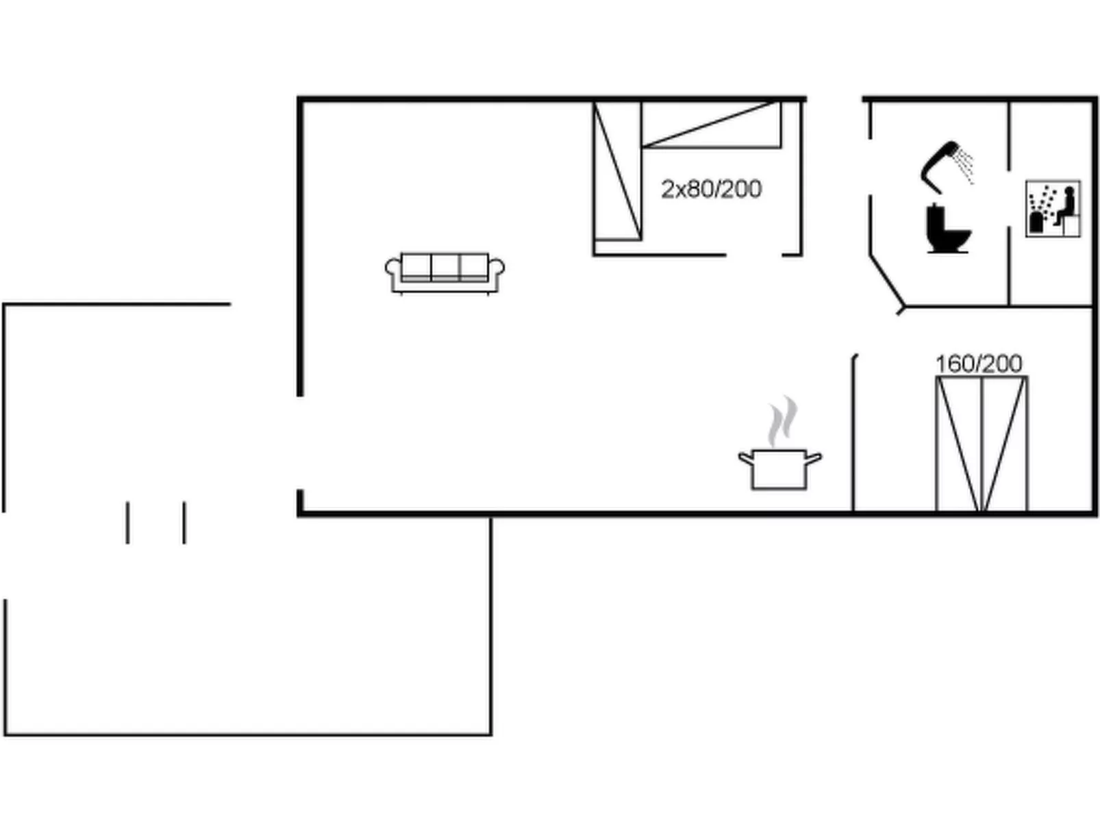 "Tayana" - 700m from the sea-Inside