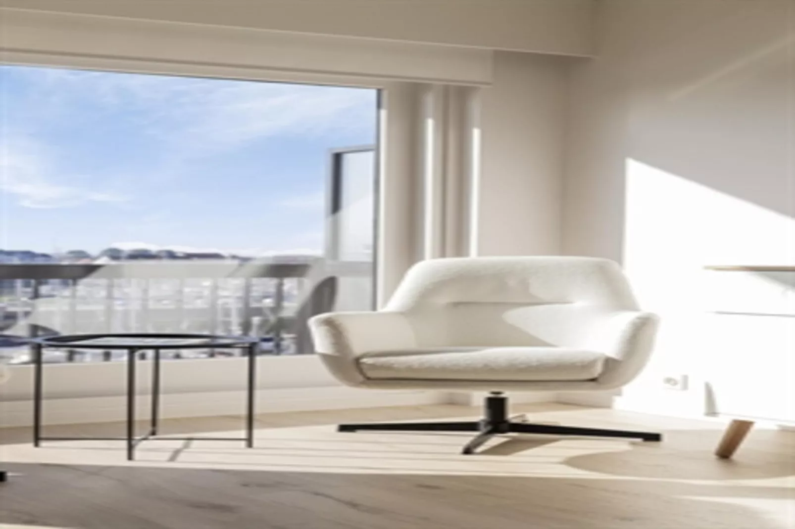 HARBOUR VIEW - 4B-Living room