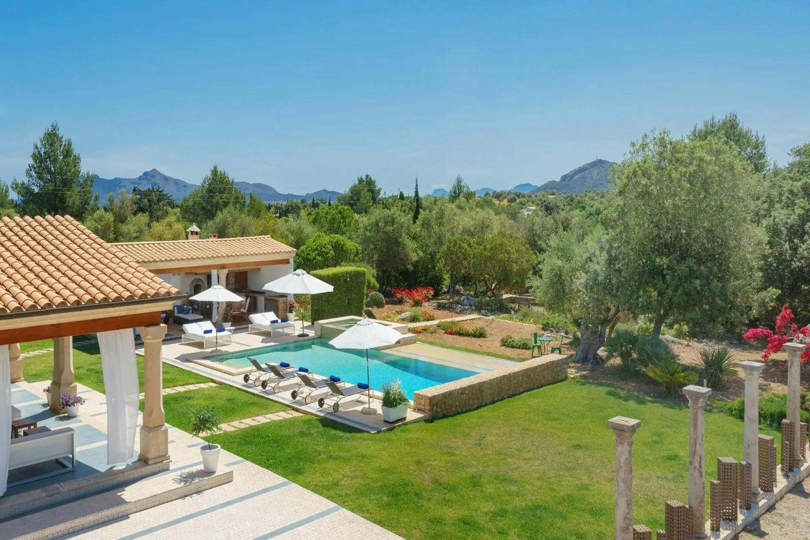 Villa Paloma-Areas summer 1km
