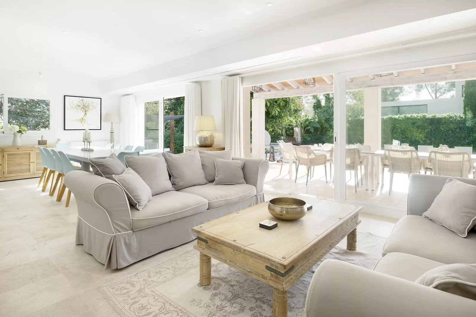 Villa Estevez-Living room