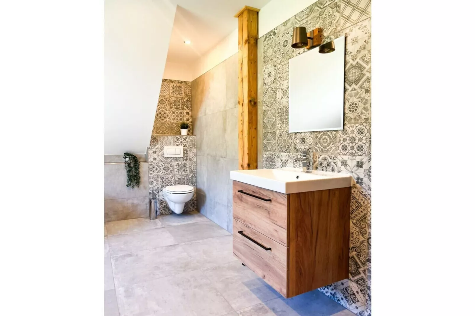 Jiretin p Jedlovou - NDW445-Bathroom