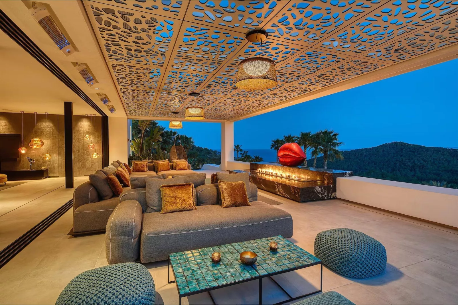 Villa de Sueños-Terrassenbalkon
