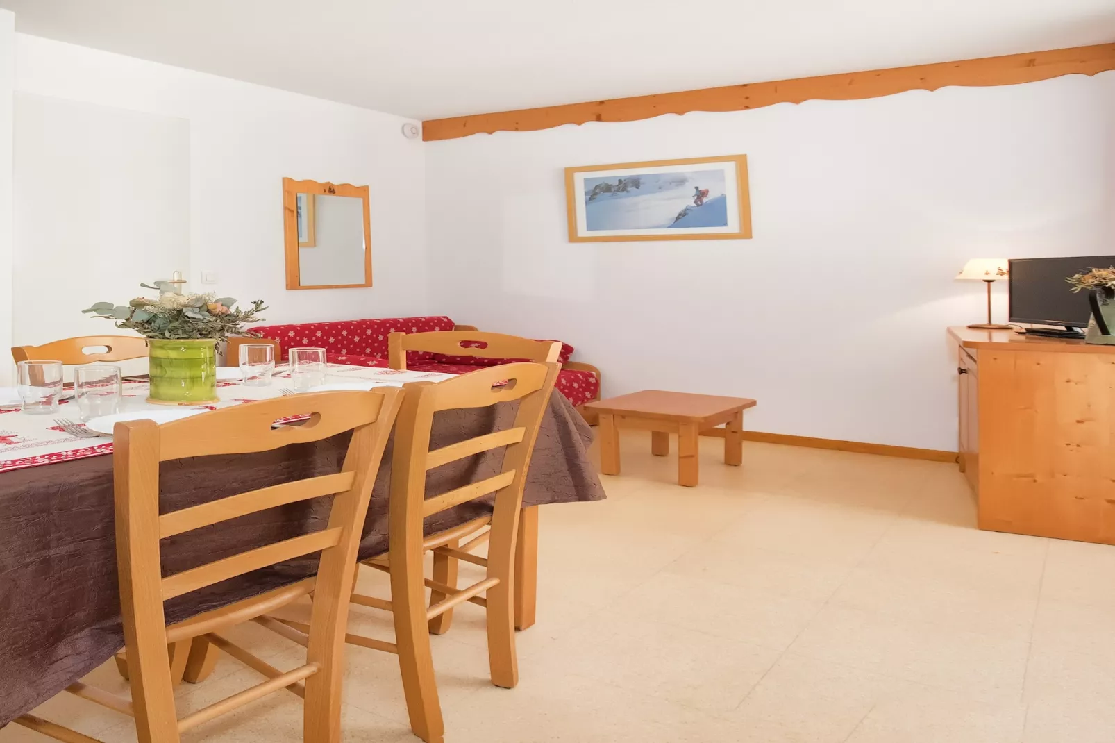 Balcons C 031 - PARC NAT. VANOISE appart. 6 pers.-Living room