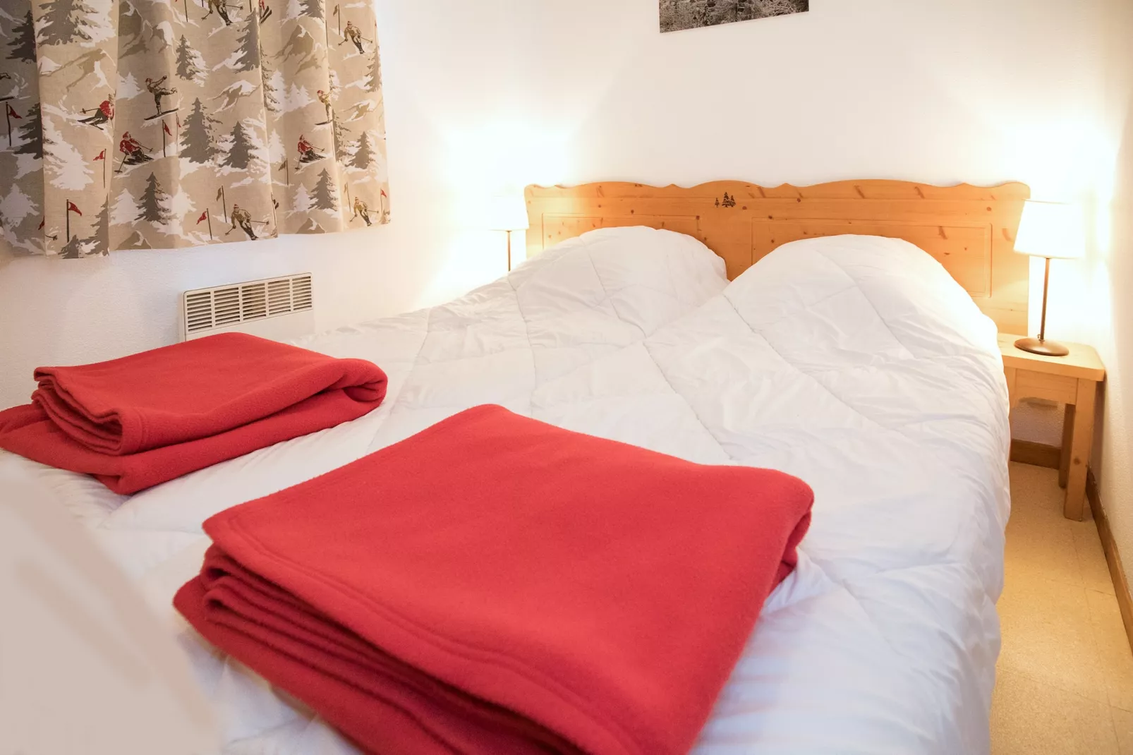 Balcons B 001 -  PARC NAT. VANOISE appart. 6 pers.-Bedroom