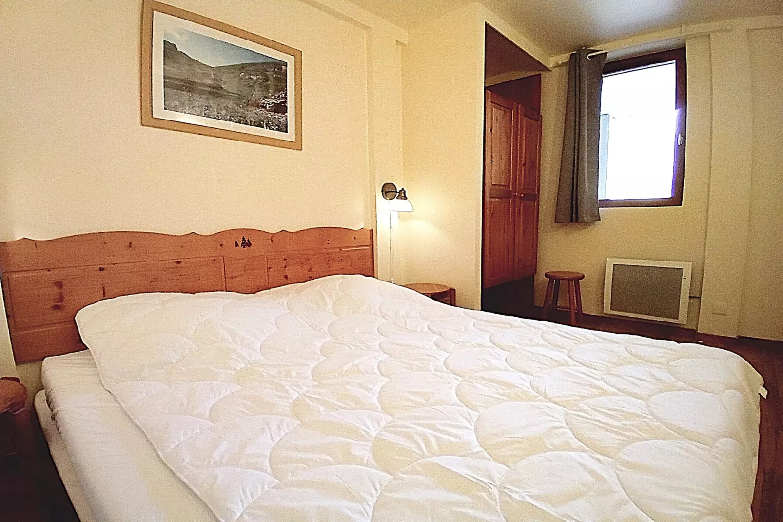 Terrasses E 206 - PARC NAT. VANOISE appart. 6 pers-Bedroom