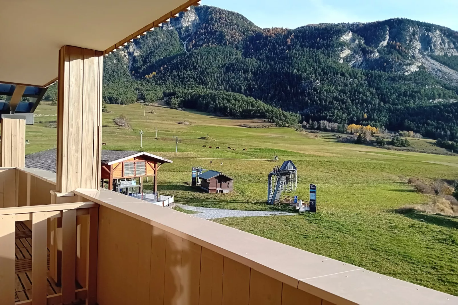 Terrasses D 501 - PARC NAT. VANOISE appart. 5 pers-Terrace balcony