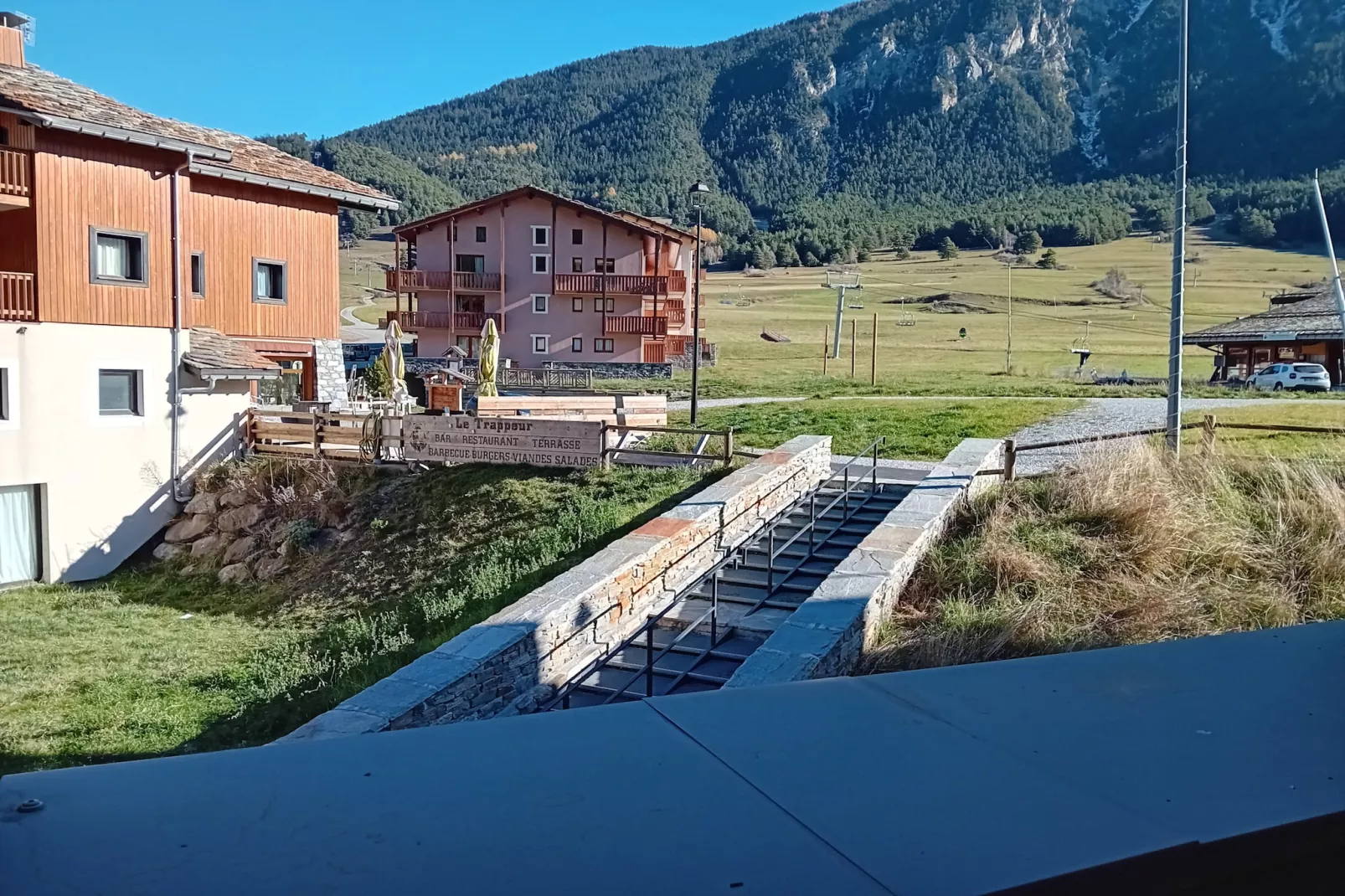 Terrasses D 206 - PARC NAT. VANOISE appart. 4 pers-Terrace balcony