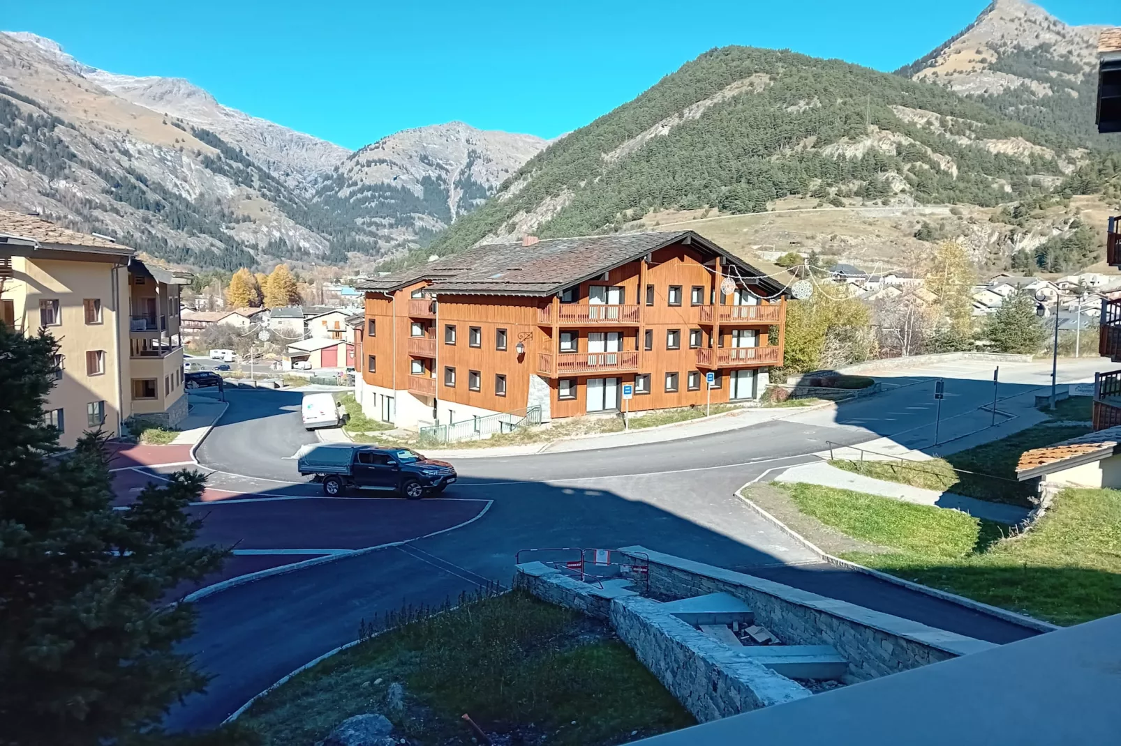 Terrasses D 206 - PARC NAT. VANOISE appart. 4 pers-Terrace balcony