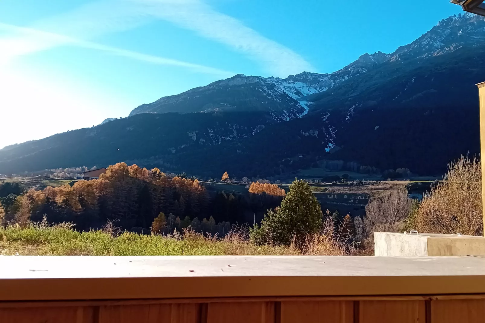 Terrasses D 101 - PARC NAT. VANOISE appart. 4 pers-Terrace balcony