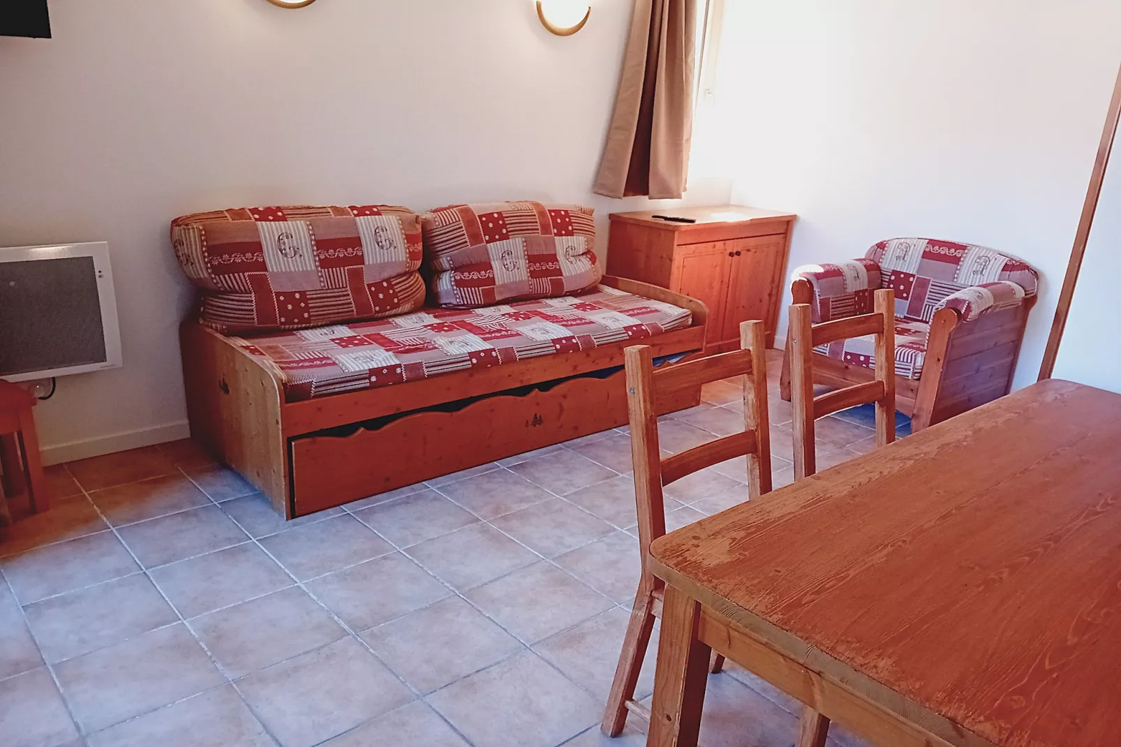 Terrasses E 305 - PARC NAT. VANOISE appart. 6 pers-Living room