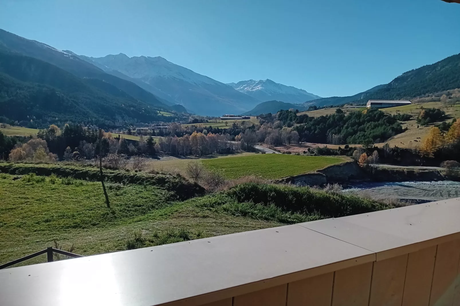 Terrasses D 406 - PARC NAT. VANOISE appart. 4 pers-Terrace balcony