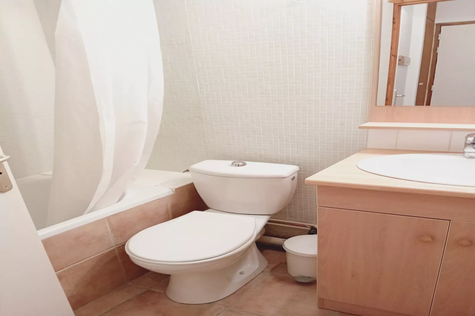 Terrasses E 404 - PARC NAT. VANOISE appart. 6 pers-Bathroom