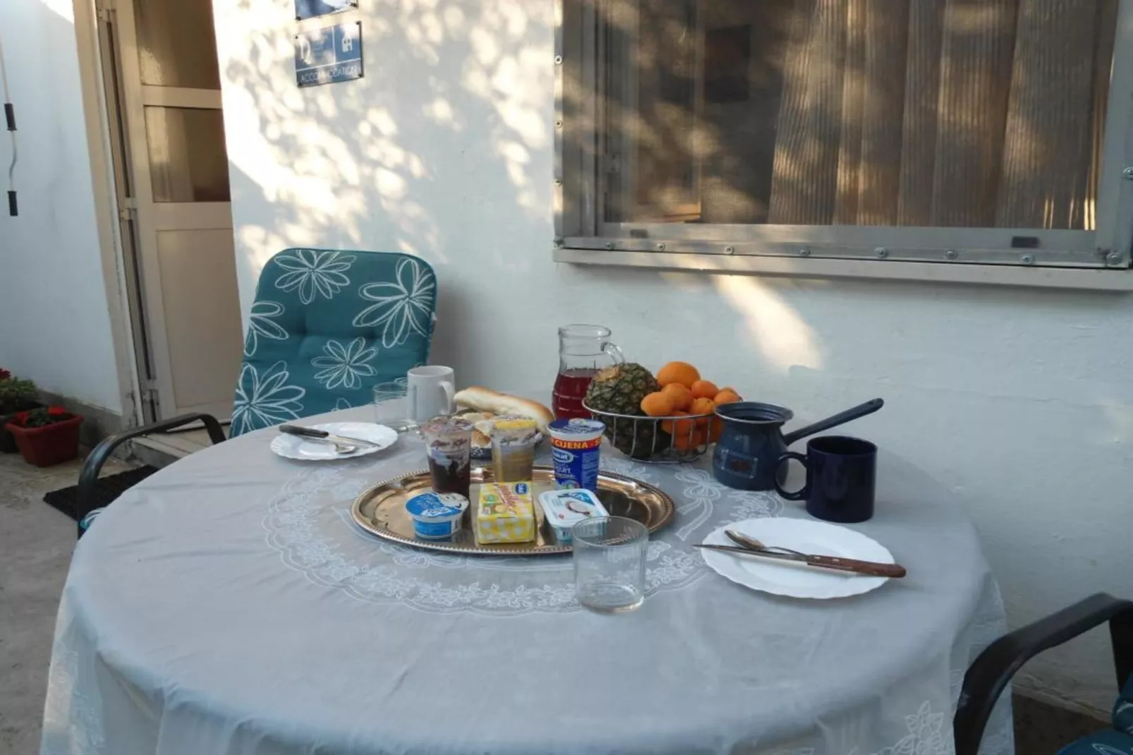 Apartment Mateo Lapad - Studio Apartment with Terrace and Garden View-Terrace balcony