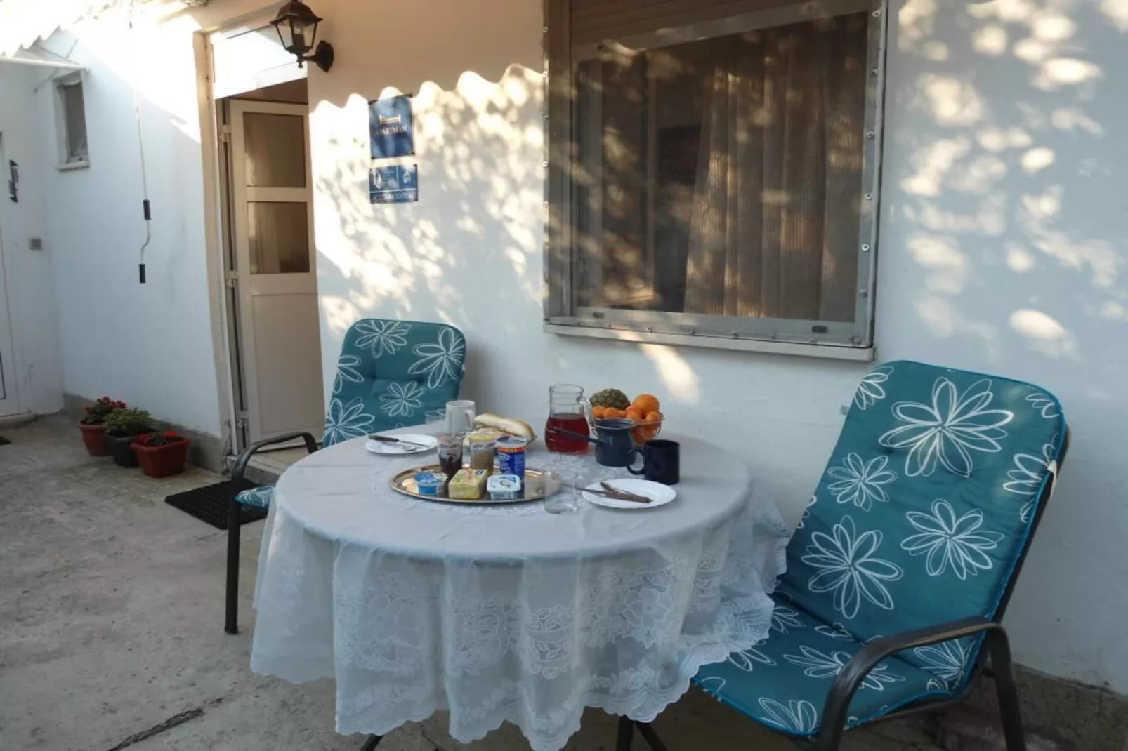 Apartment Mateo Lapad - Studio Apartment with Terrace and Garden View-Terrace balcony