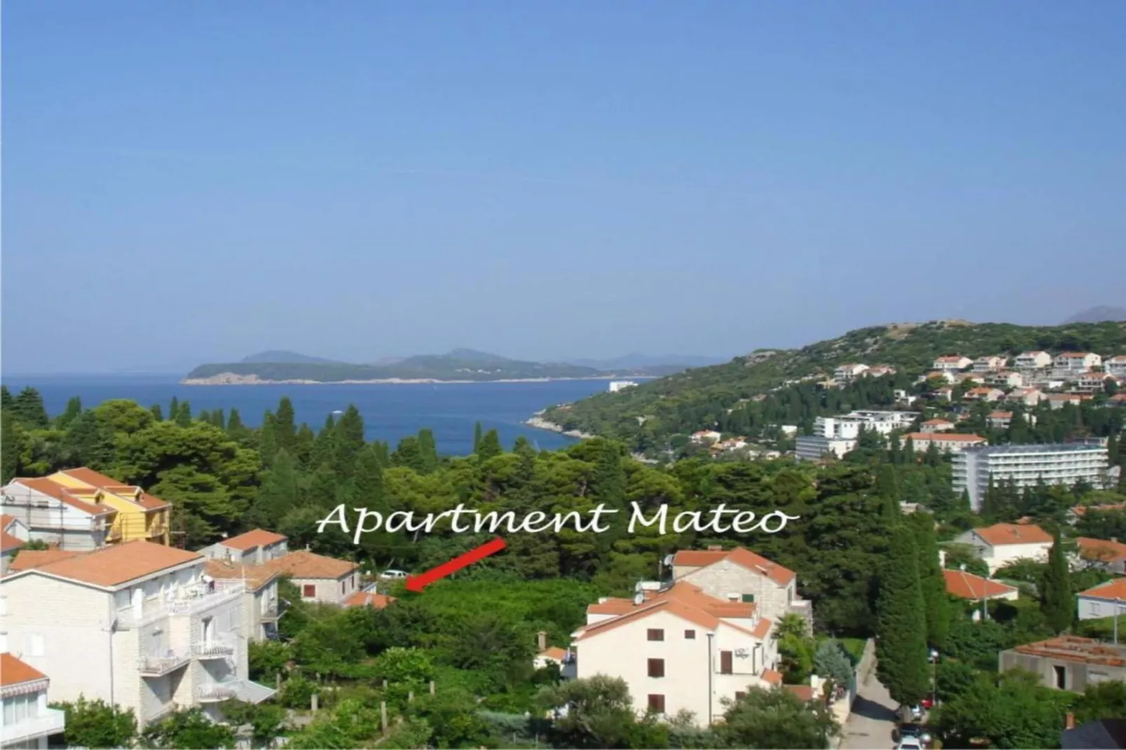 Apartment Mateo Lapad - Studio Apartment with Terrace and Garden View-Areas summer 1km