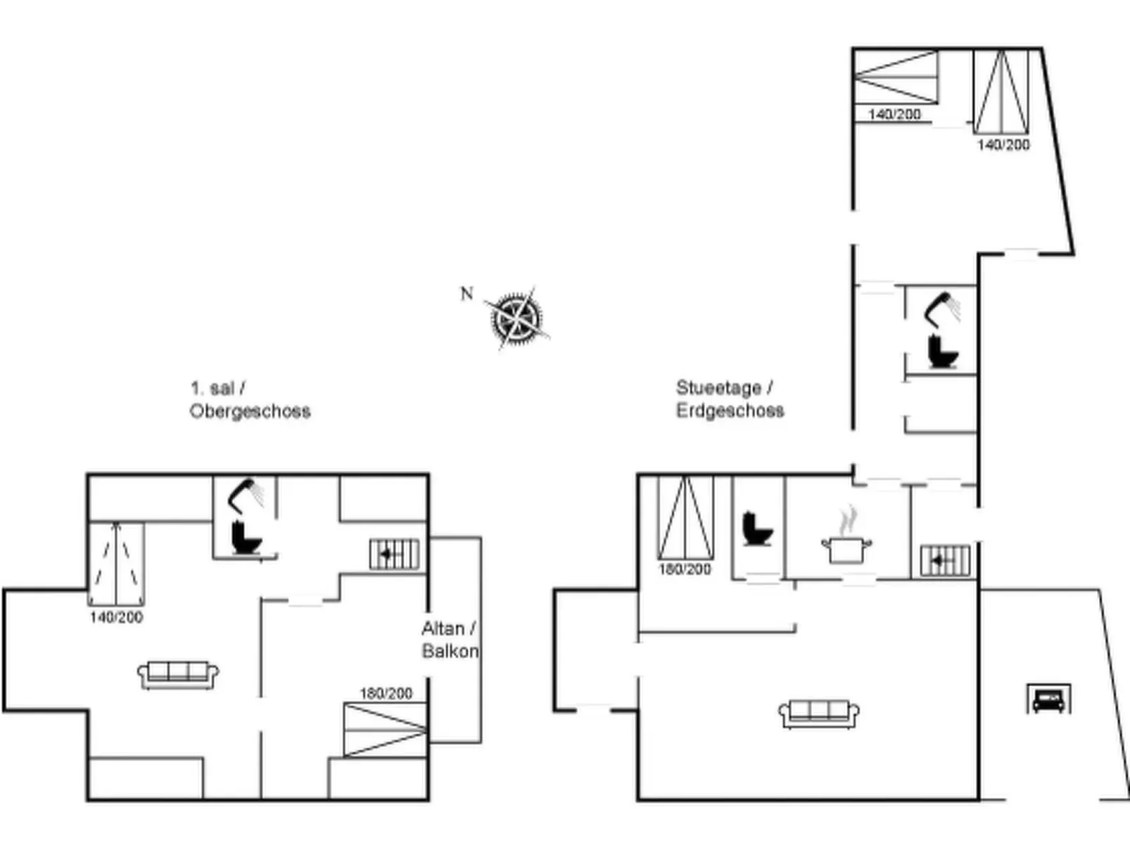 "Tryggi" - 300m from the sea-Inside