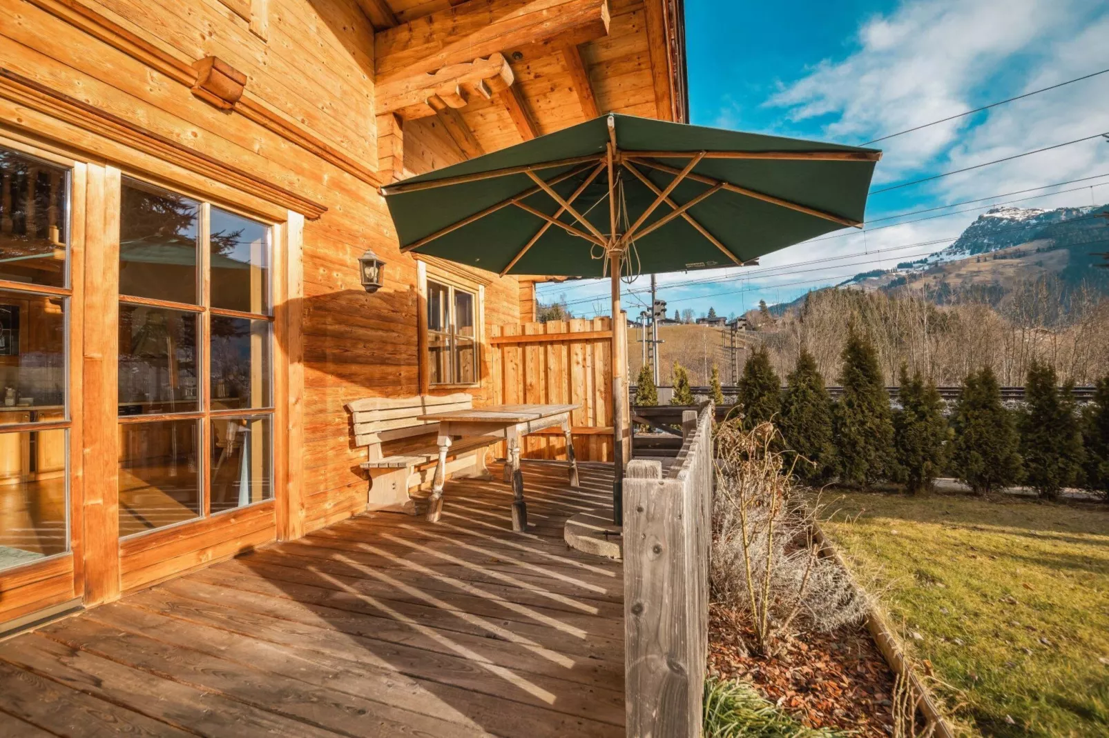 Chalet Ninni-Balcon-terrasse