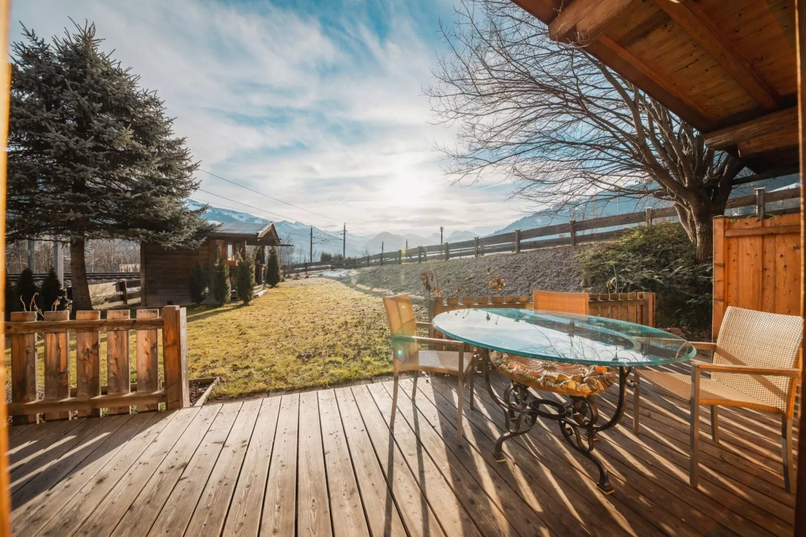 Chalet Ninni-Balcon-terrasse