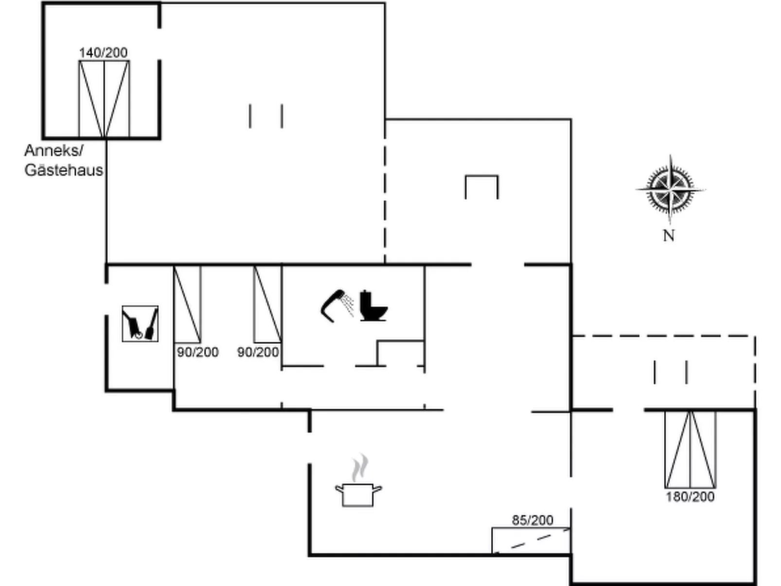 "Amitola" - 400m from the sea-Inside