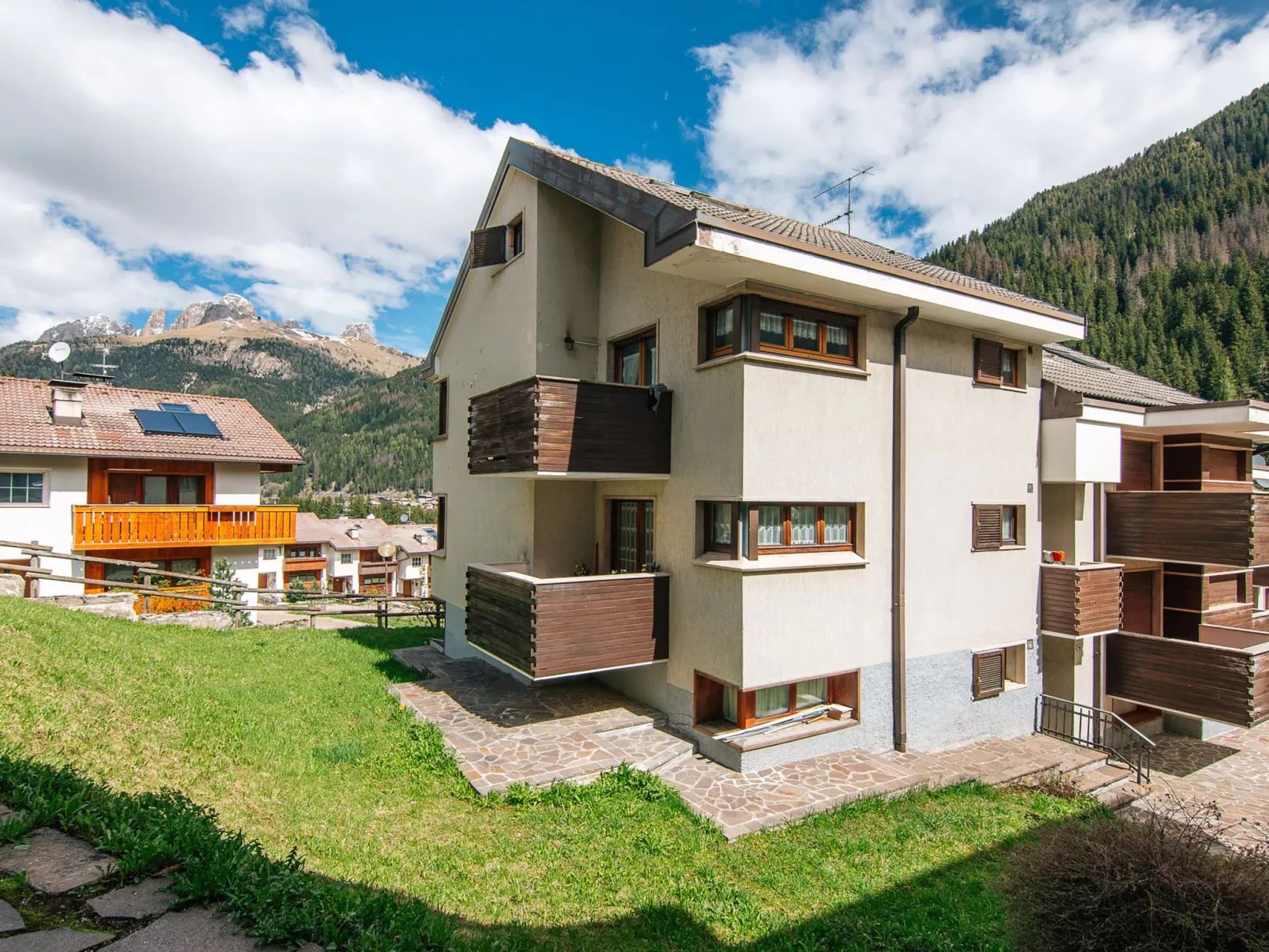 Cesa del sass-Draußen