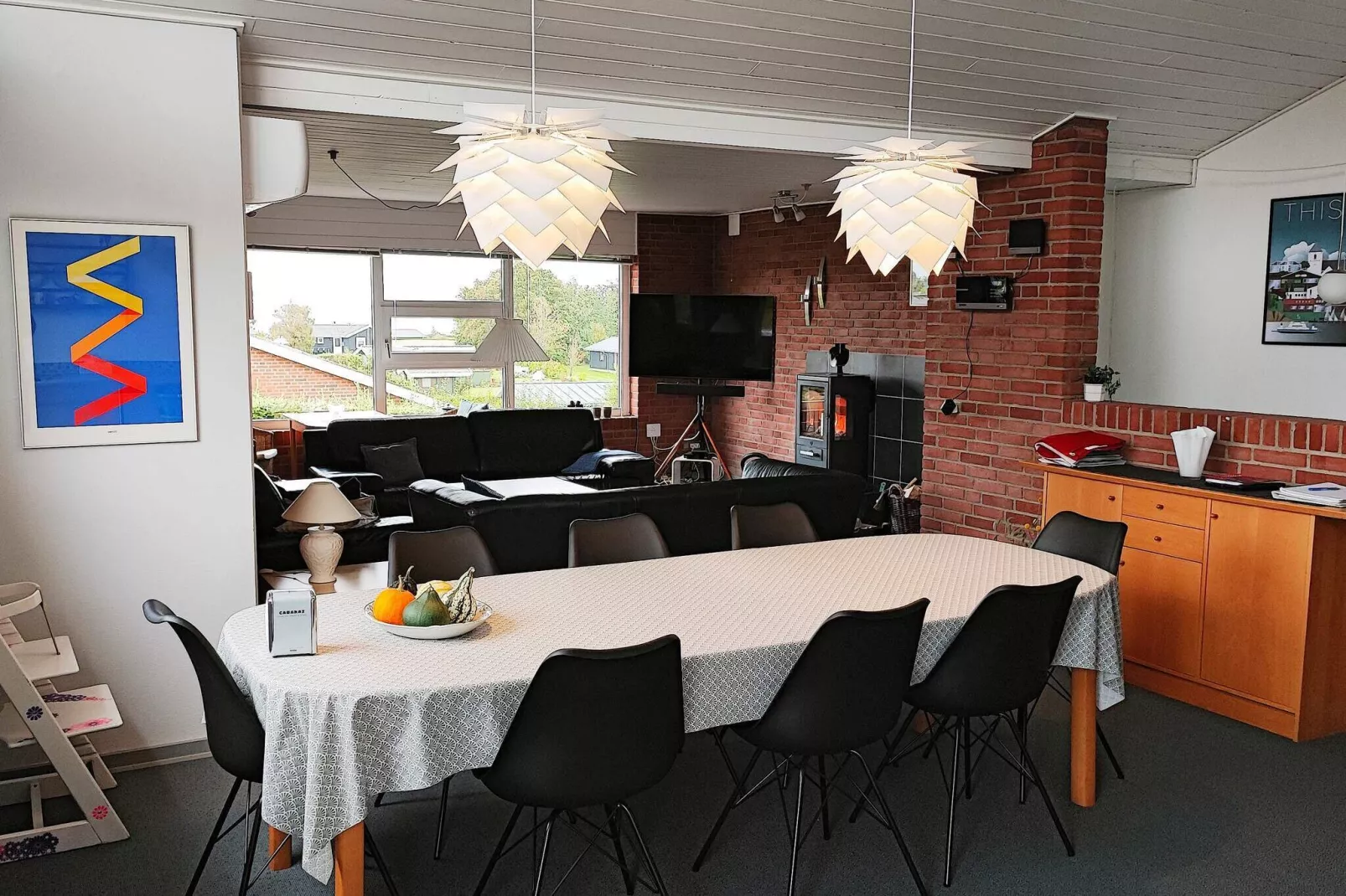 Maison de vacances pour 10 a Roslev-Intérieur