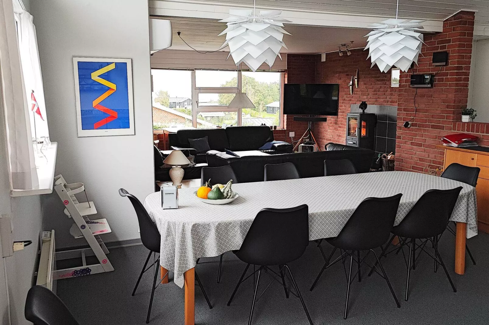 Maison de vacances pour 10 a Roslev-Intérieur