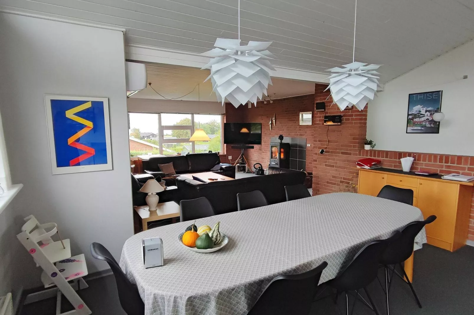 Maison de vacances pour 10 a Roslev-Intérieur