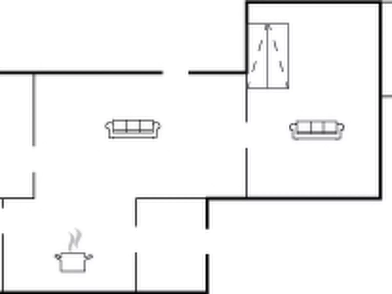 "Rafn" - 550m from the sea-Inside