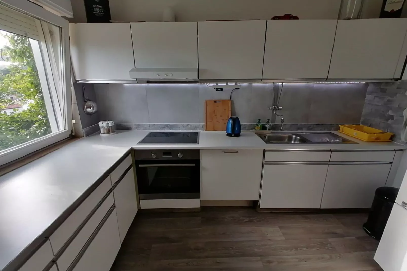 Villa Elit-Two Bedroom Apartment with  Sea View Terrace ( A1)-Kitchen