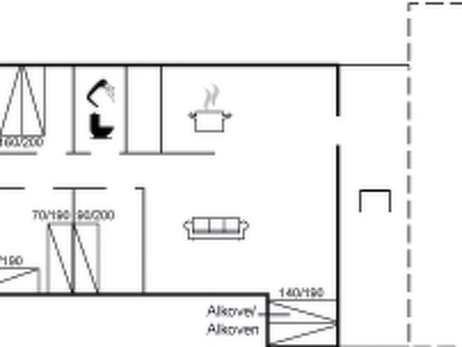 "Nilsa" - 400m from the sea-Inside