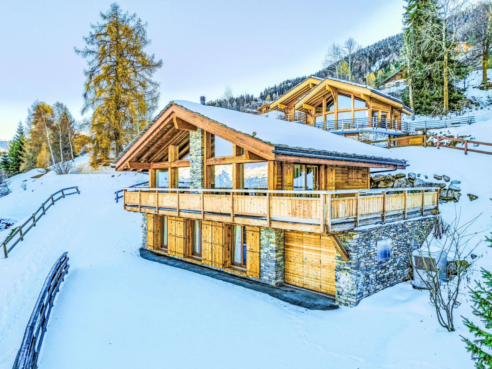 Chalet Flocon de Neige-Draußen