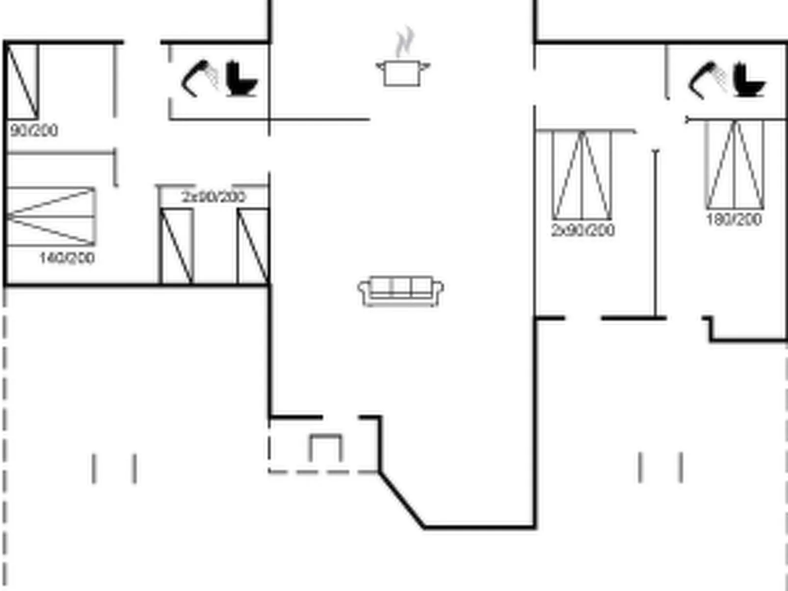 "Waldemar" - 3.4km from the sea-Inside