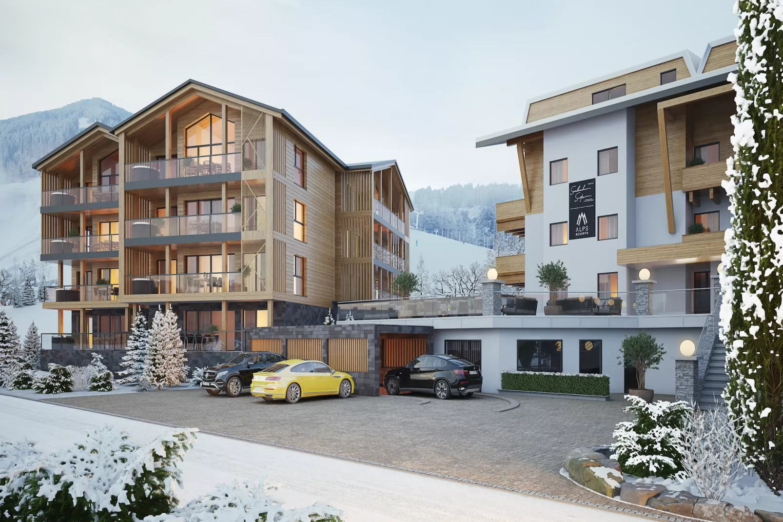 Saalbach Suite 7-Exterior winter