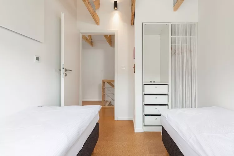 Dom wakacyjny dla 3 osób nad jeziorem Wisełka-Bedroom