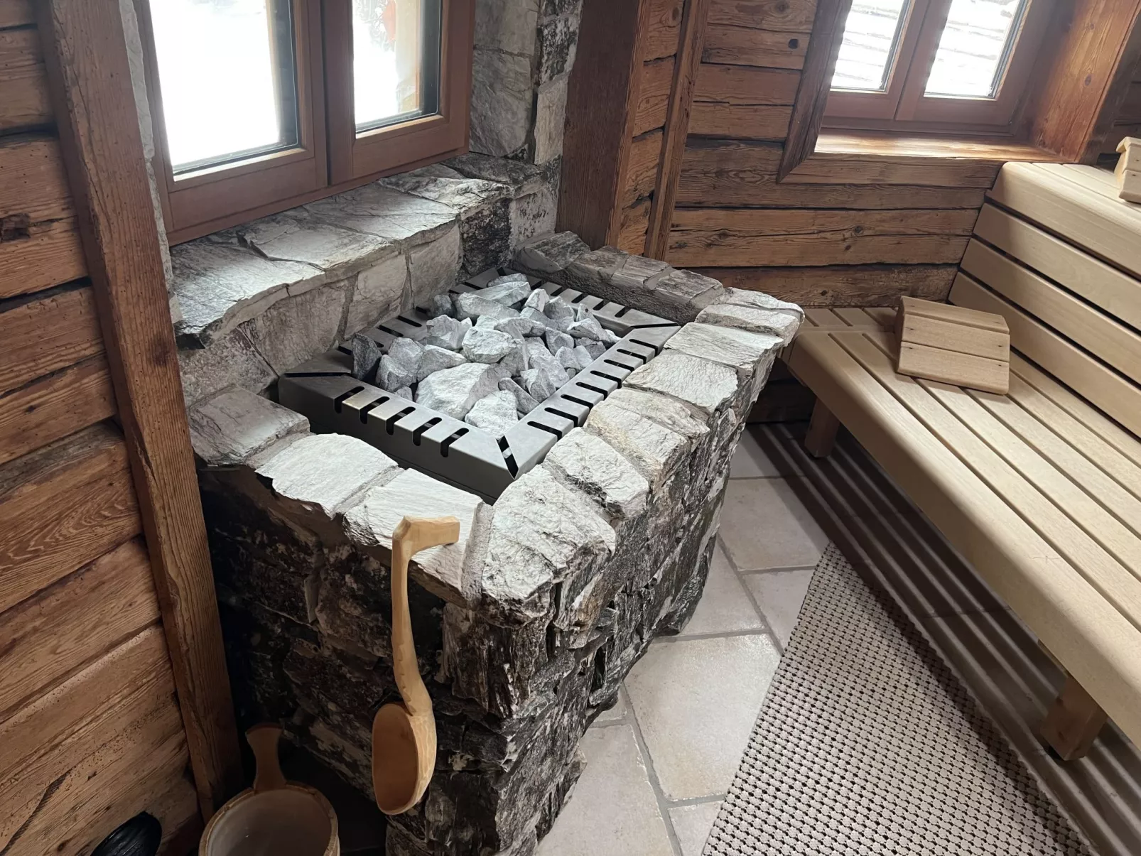 St martin chalets-Inside