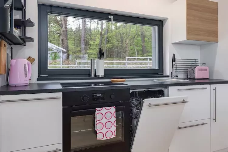 Dom wakacyjny dla 5 osób nad jeziorem Wisełka-Kitchen