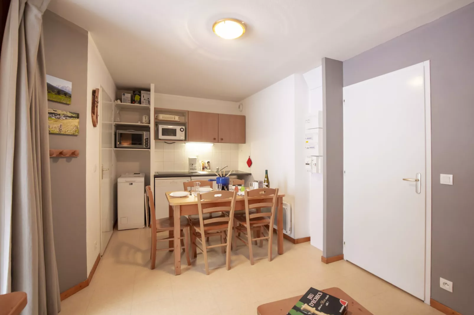 Balcons C 001 - PARC NAT. VANOISE appart. 5 pers.-Kitchen