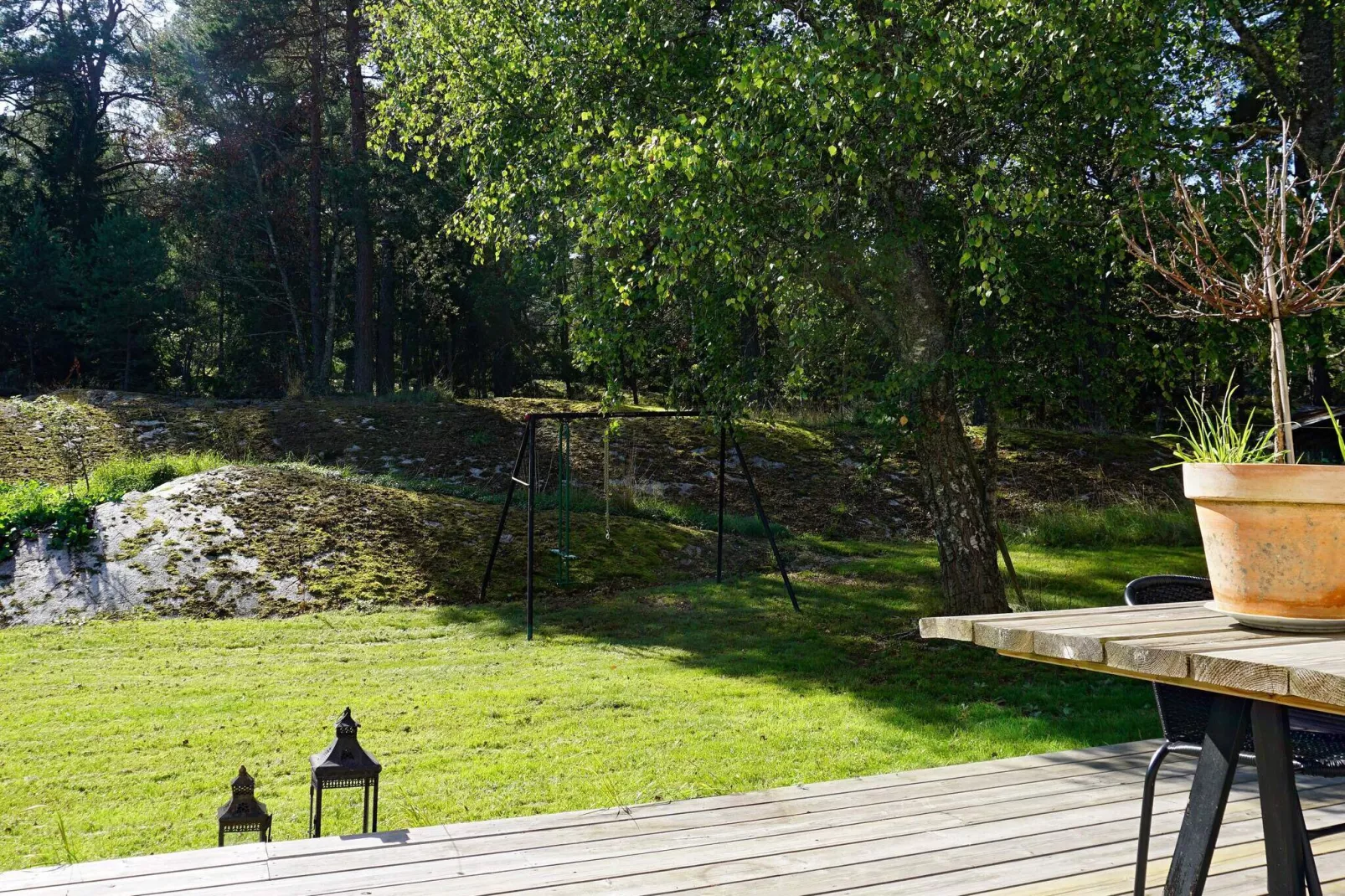 7 Personen Ferienhaus in DJURHAMN-By Traum-Außenbereich