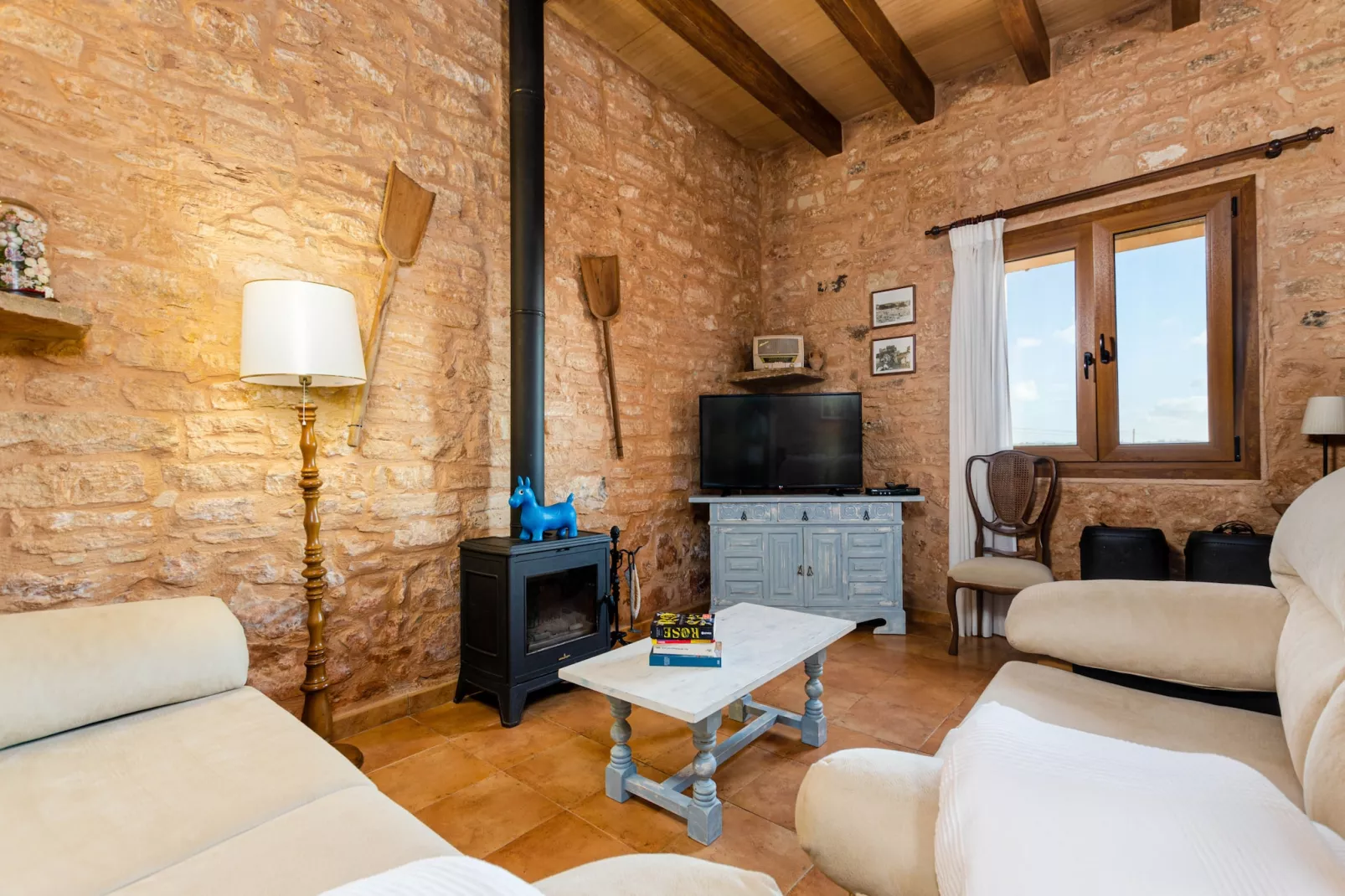 YourHouse  Villa Sa Punta de Ses Salines-Living room
