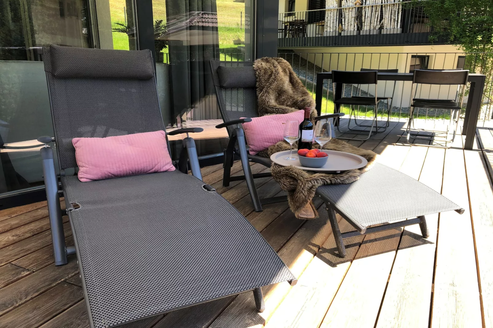 Mountain View-Terrace balcony