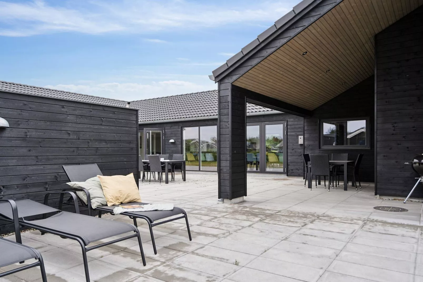 5 Sterne Ferienhaus in Nørre Nebel-Außenbereich