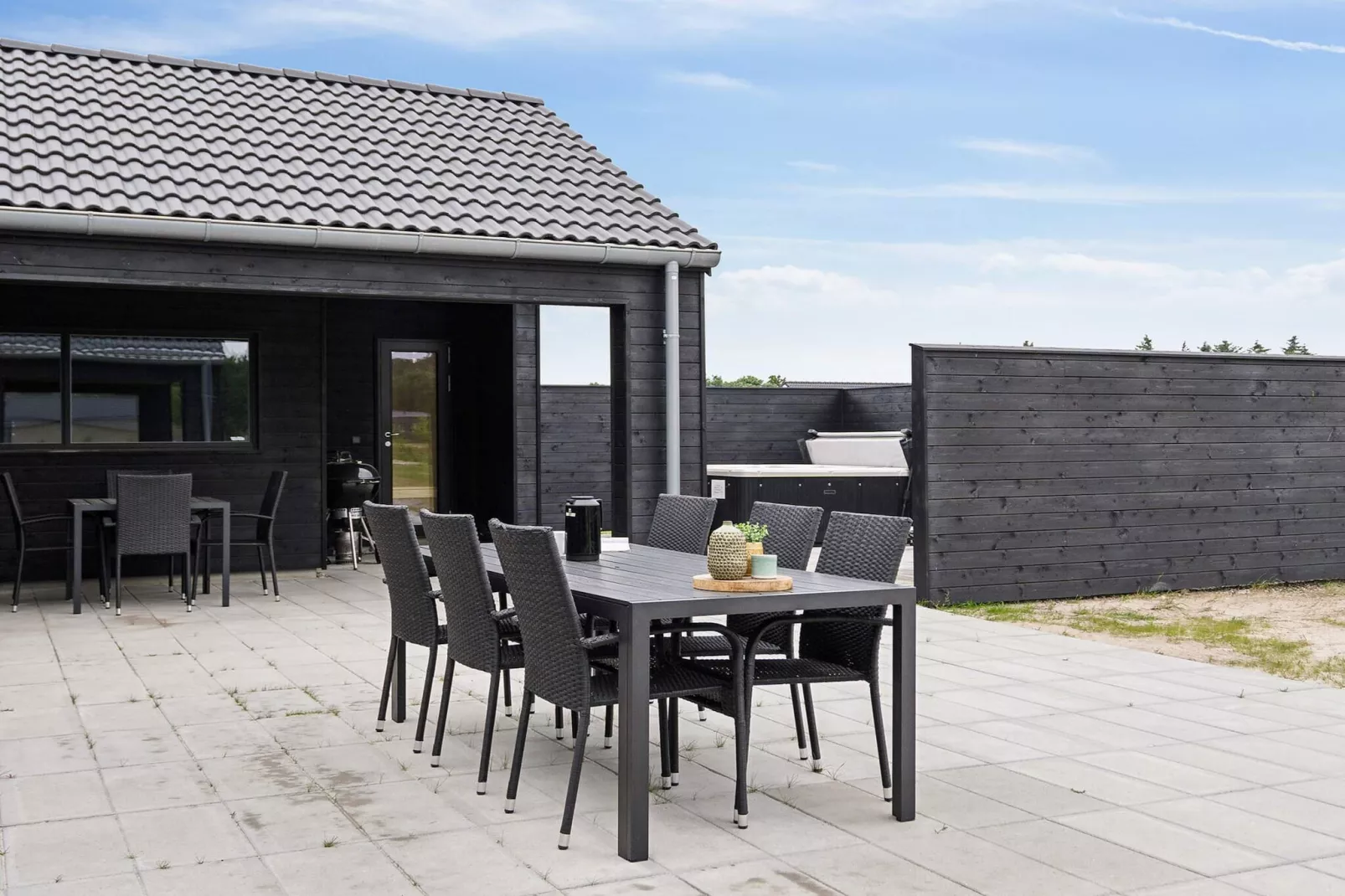 5 Sterne Ferienhaus in Nørre Nebel-Außenbereich