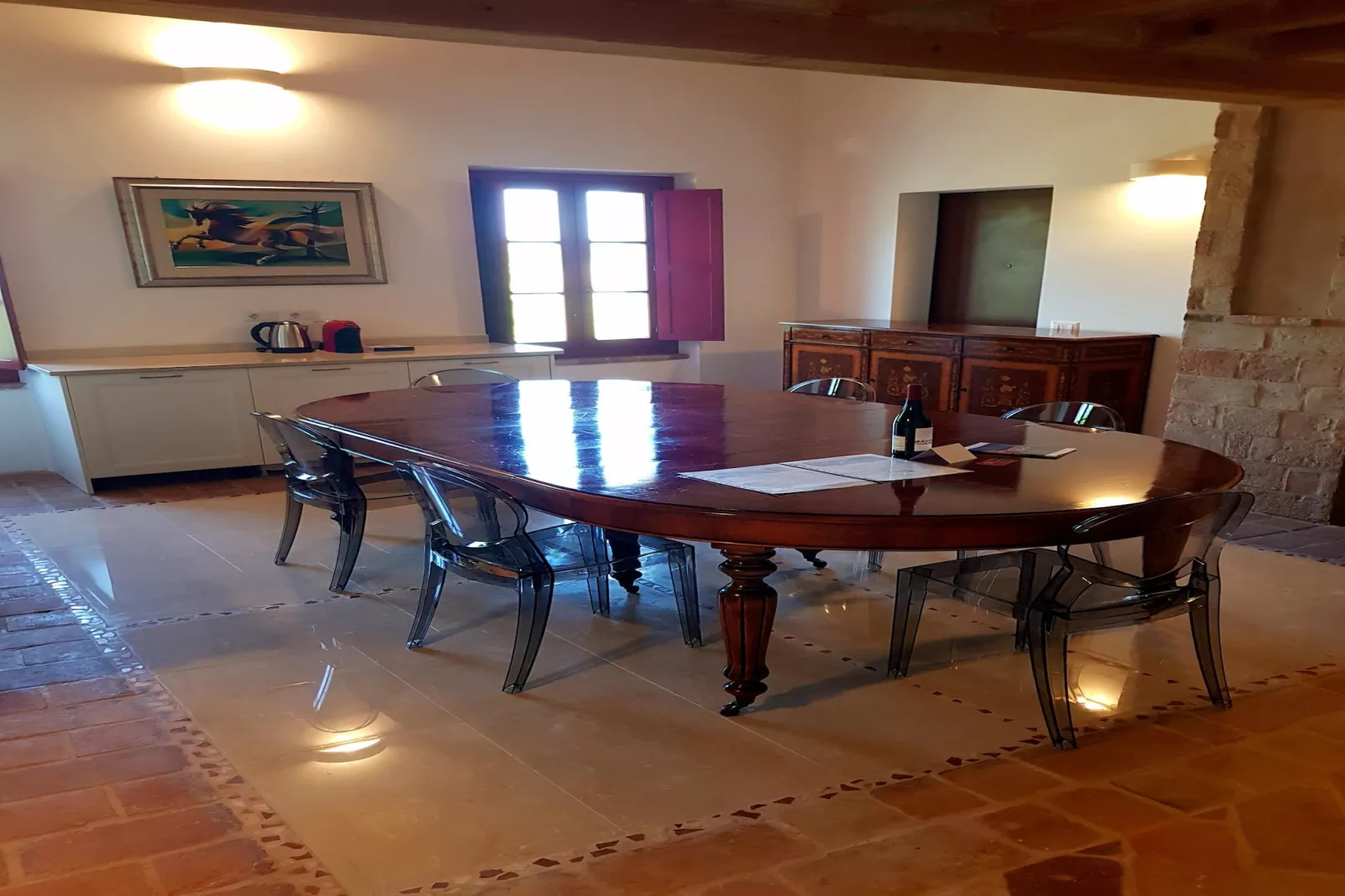 Salvia e Camelia-Dining room